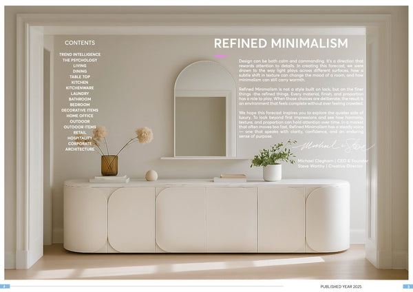 Refined Minimalism - Releasing in October 2025
